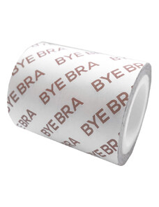 Bye Bra Lepiaca páska na poprsie s béžovými nálepkami na bradavky Breast Tape Roll + Satin Nipple Covers