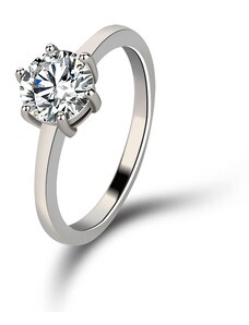 Royal Fashion strieborný rhodiovaný prsteň Elegance MA-SOR566