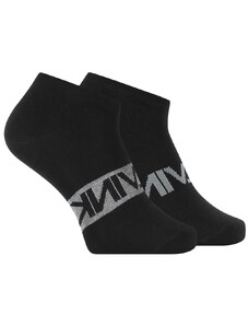 CALVIN KLEIN Black 2-Pack ponožky