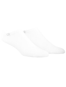 CALVIN KLEIN White 2-Pack ponožky