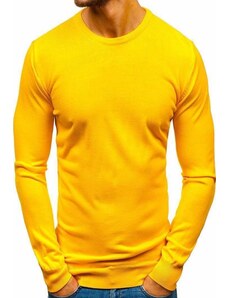 DL_SK Žltý pánsky sveter