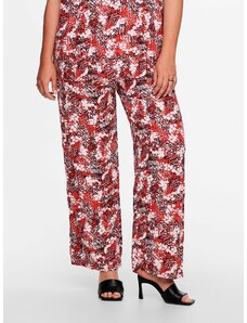 Brown Patterned Trousers ONLY CARMAKOMA - Women