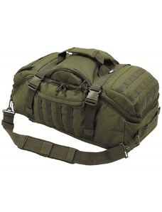 MFH TRAVEL - ruksak / cestovná taška 2 v 1, 48 L - OLIVA