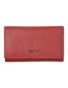 SEGALI Dámska peňaženka kožená SEGALI 7074 červená