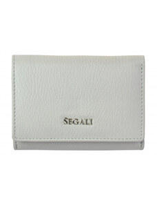 SEGALI Dámska peňaženka kožená SEGALI 7106 B sivá