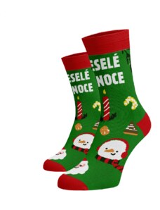 Benami Veselé ponožky české Vianoce