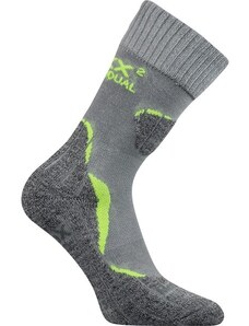 DUALIX merino dvojvrstvové outdoorové ponožky so striebrom VoXX