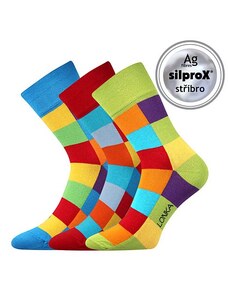 DECUBE farebné spoločenské ponožky Lonka