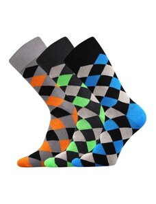 WEAREL 004 pánske ponožky farebné Lonka - KOSOČTVERCE