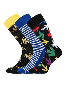 WOODOO farebné veselé ponožky Lonka - BIOHAZARD