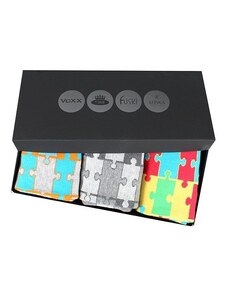 WEBOX farebné ponožky v krabičke Lonka - mix 11