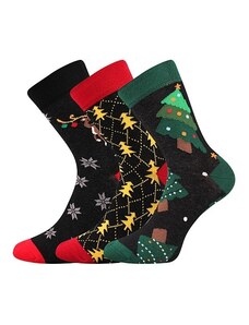 VÁNOCE - vianočné veselé ponožky Boma - SOB