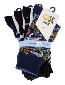Mare dámske aj pánske farebné veselé ponožky OXSOX