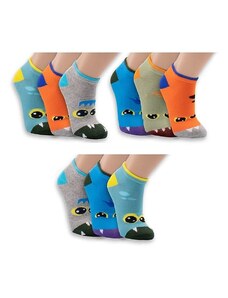 OBLUDY detské farebné členkové ponožky TRENDY SOCKS
