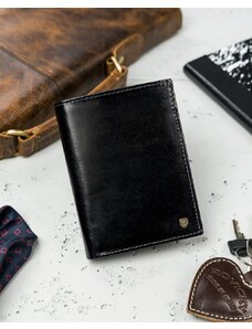 ROVICKY - štýlový spoločník - luxusná pánska kožená peňaženka s francúzskym zapínaním na mince