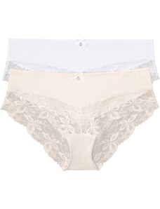 bonprix Nohavičky panty (2 ks), farba biela