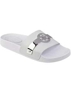 Outlet - GUESS žabky Softly Slide Sandals biele