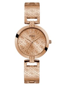 GUESS hodinky Rose Gold-tone Analog Watch