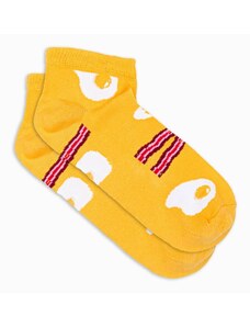 Buďchlap Veselé žlté ponožky U177