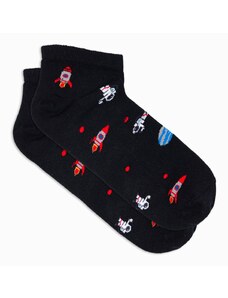 Buďchlap Veselé čierne ponožky Vesmír U177