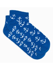 Buďchlap Veselé modré ponožky Kotva U177