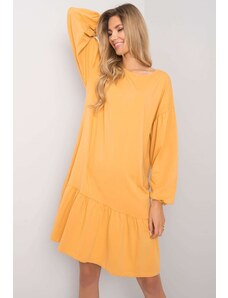 FANCY_SK Žlté dámske šaty