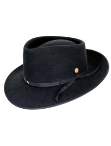 Čierny klobúk Mayser - limitovaná kolekcia Udo Lindenberg