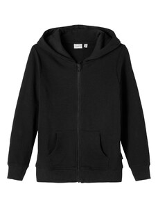 NAME IT Tepláková bunda 'Nes' čierna