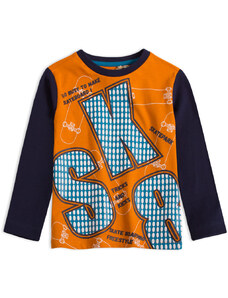 Chlapčenské tričko KNOT SO BAD SK8 oranžové