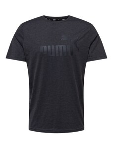 PUMA Funkčné tričko tmavosivá / čierna