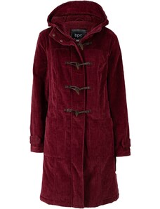 bonprix Prešívaný kabát v polovičnej dĺžke, farba červená