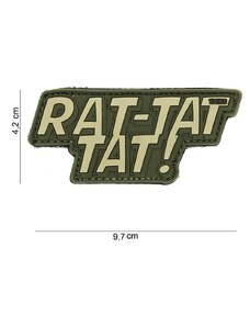 Reintex PVC nášivka RAT-TAT-TAT