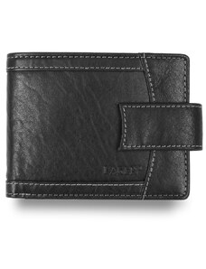 Lagen Čierna pánska kožená peňaženka (GPPN259)