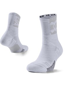 Under Armour UA Playmaker Mid White / Halo Gray / White