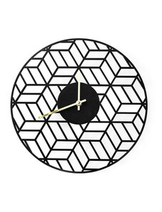 BeWooden Drevené hodiny Cube Nox Clock