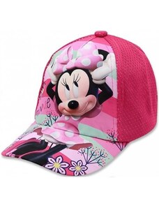 Setino Detská / dievčenská šiltovka Minnie Mouse s mašľou - Disney