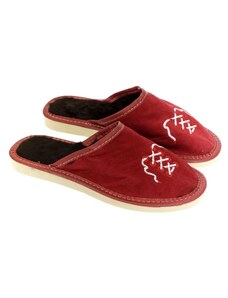 JOHN-C Dámske červené papuče REGINA
