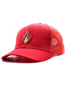Šiltovka BE52 Flame Cap Red
