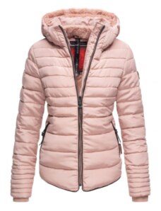 Marikoo Amber dámska zimná bunda s kapucňou, rose