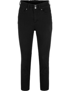 bonprix Slim Fit džínsy, pohodlný pás, Mid Waist, farba čierna