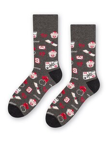 Steven Pánske vianočné ponožky sivé veľ. 44-46