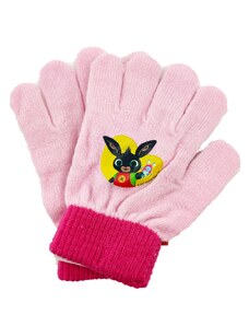 Setino Dievčenské prstové rukavice "Bing" - svetlo ružová - 12x16 cm