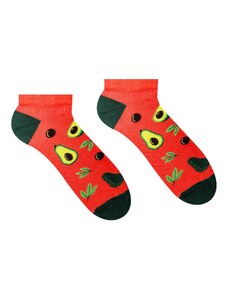HestySocks Veselé ponožky Avocado - členkové