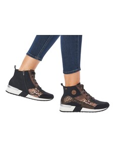 Dámská kotníková trendy obuv Rieker N7610 černá