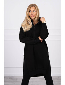 Fashionweek Zateplená dlha mikina s kapucňou MAXI K9301