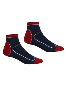 Pánske ponožky Regatta SAMARIS TRAIL červená / modrá