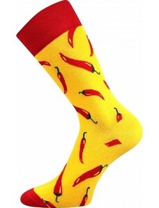 TWIDOR farebné veselé ponožky Lonka - FEFERONKY - 1 pár