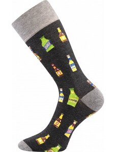 TUHU farebné veselé ponožky Lonka - PIVO - 1 pár