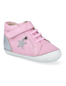 Barefoot tenisky Oldsoles - Champster Pave Pearlised Pink