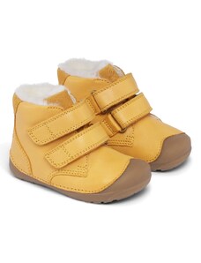 Bundgaard Detské kožené zimné topánky PETIT Mid Winter (BG303201DG-813) Žltá